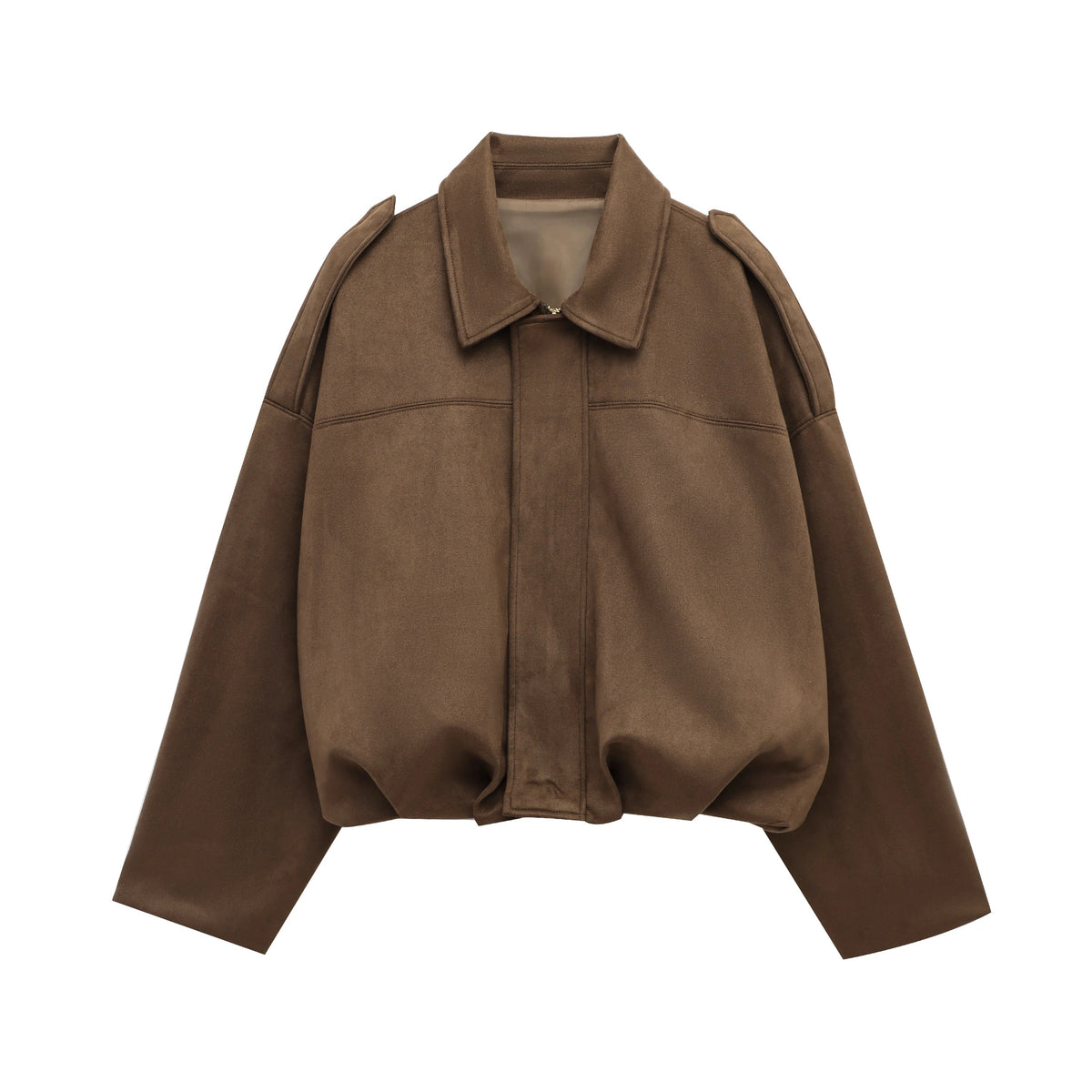 Kvinners Bomberjakke Uformell Stil Trendy Design 8