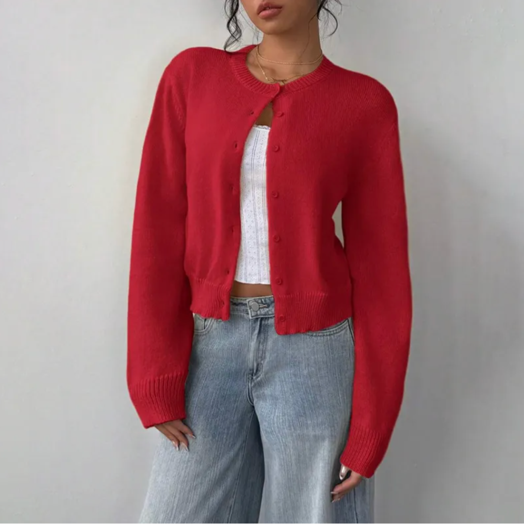 Kvinners Cardigan med Moderne Design 10