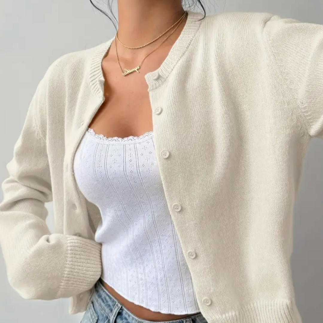 Kvinners Cardigan med Moderne Design 2