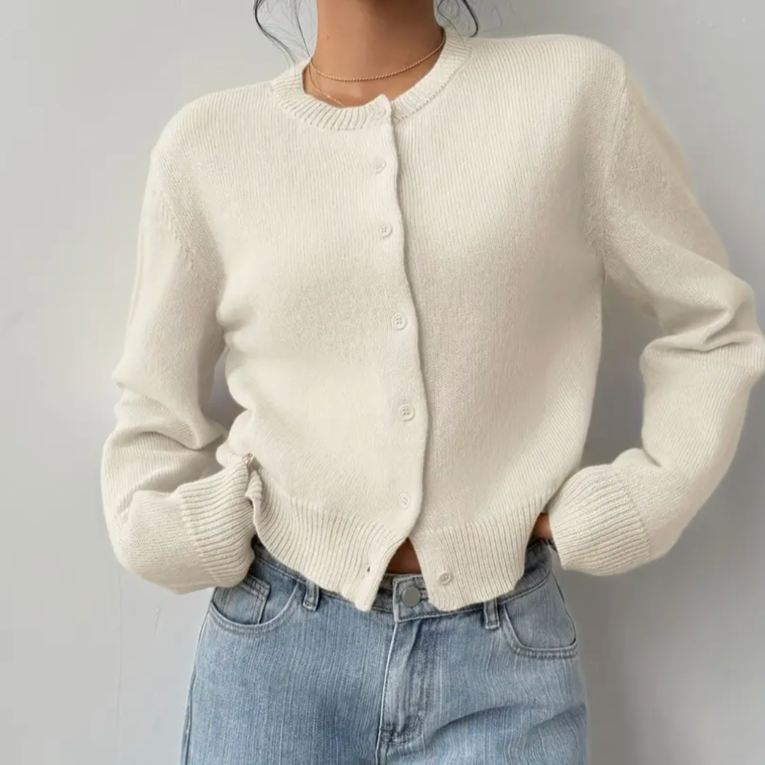 Kvinners Cardigan med Moderne Design 4