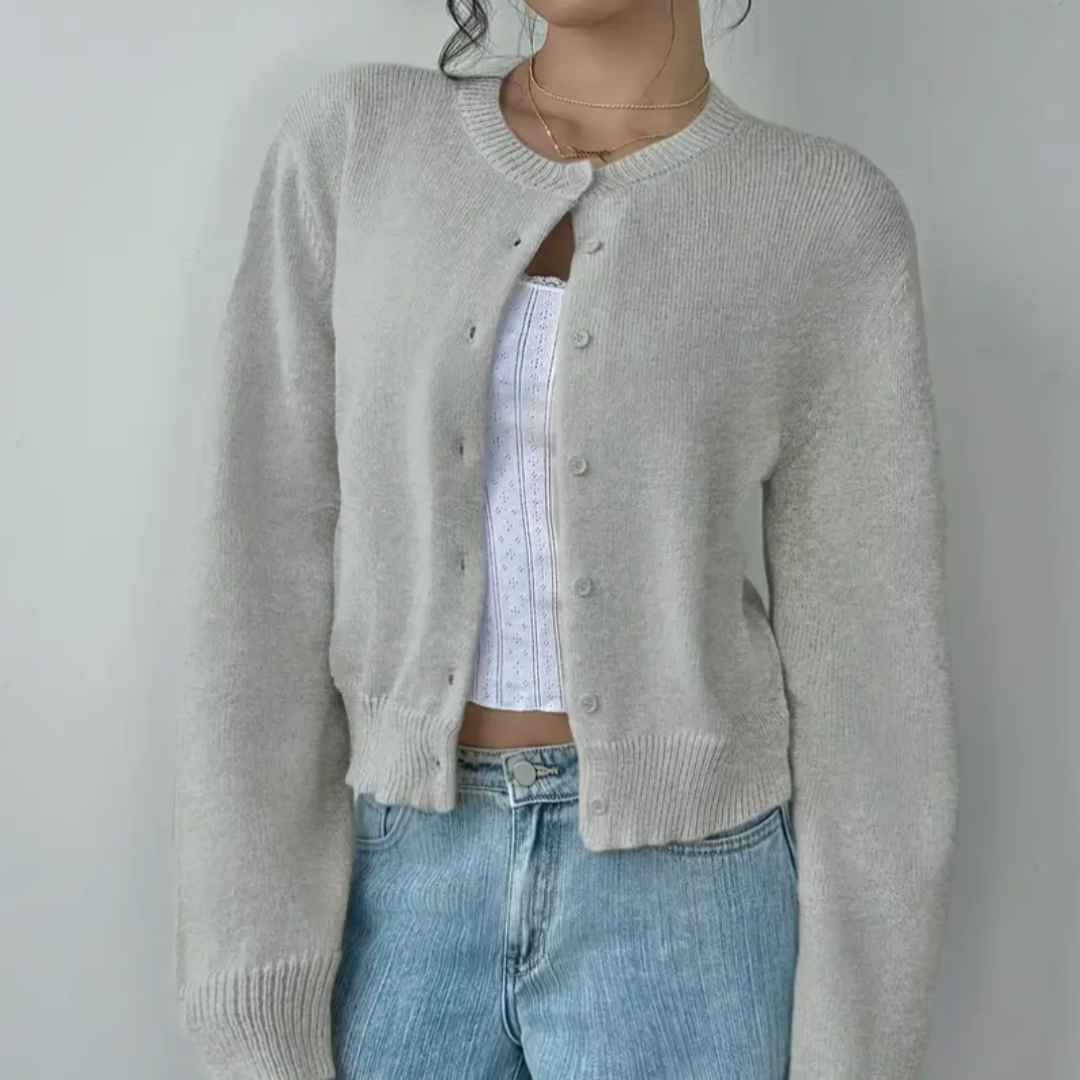 Kvinners Cardigan med Moderne Design 5
