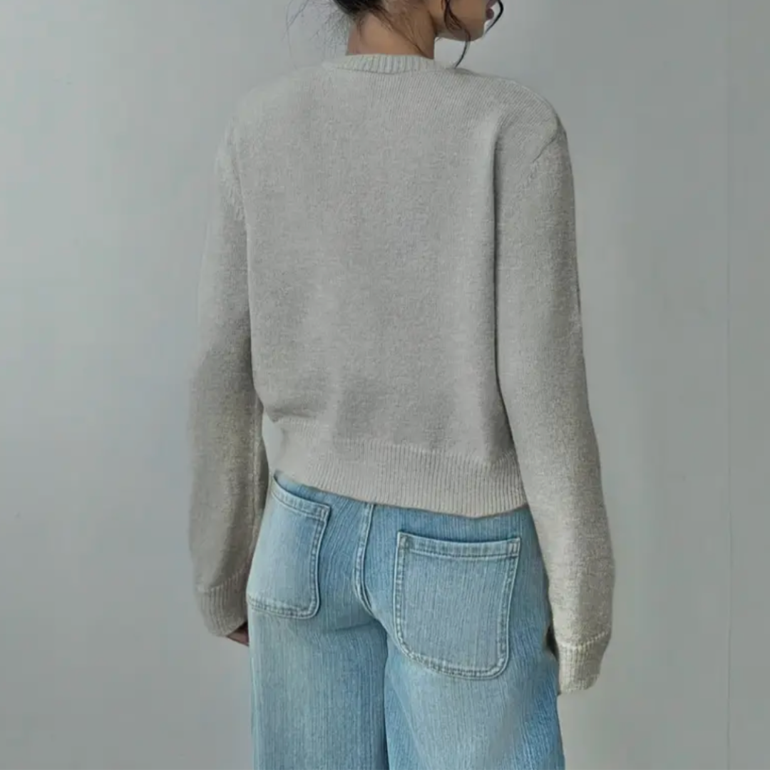 Kvinners Cardigan med Moderne Design 7