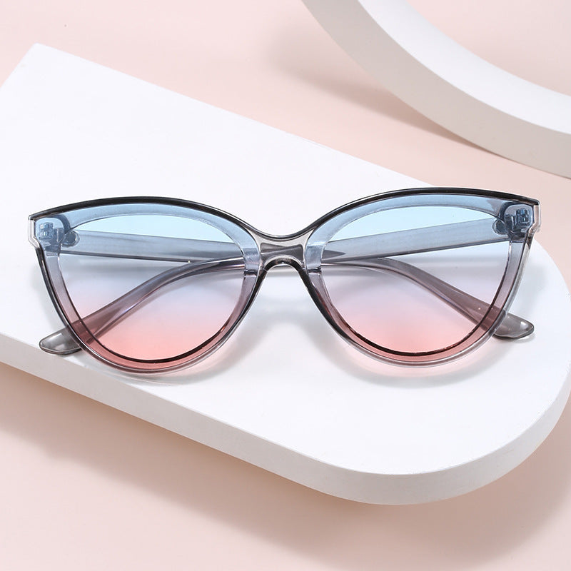 Kvinners Cat-Eye Solbriller med UV-beskyttelse 1