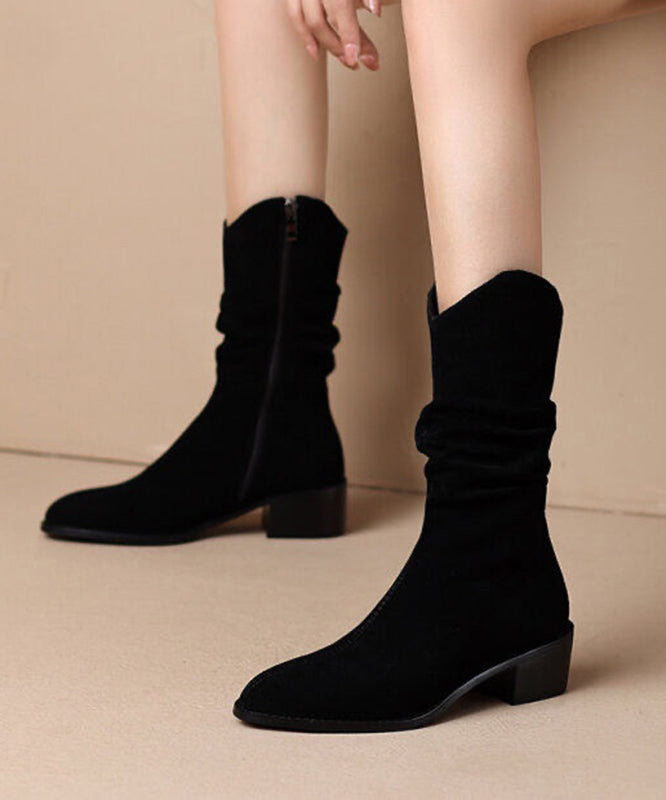 Kvinners Chunky Boots Moderne Design 1