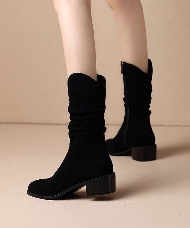 Kvinners Chunky Boots Moderne Design 3