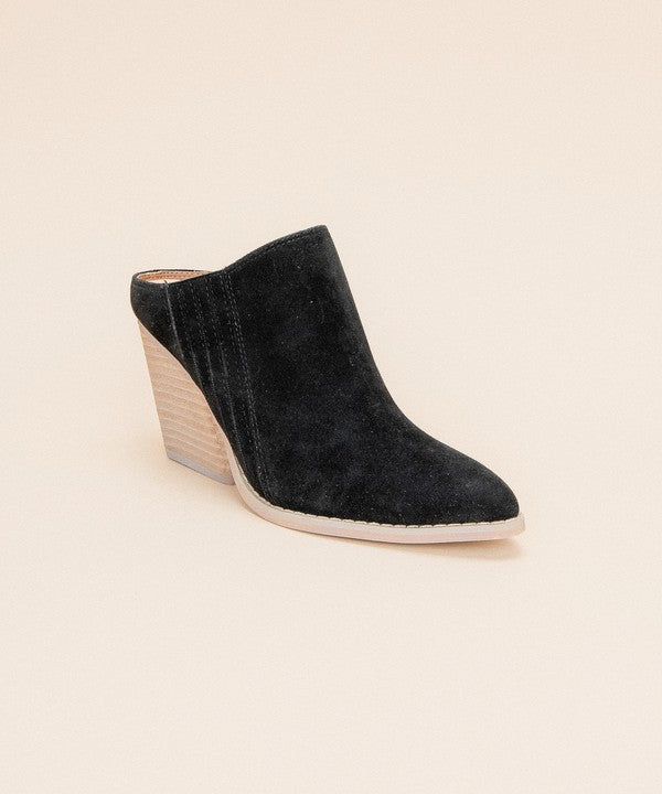 Kvinners Chunky Hill Wedge Mule 1