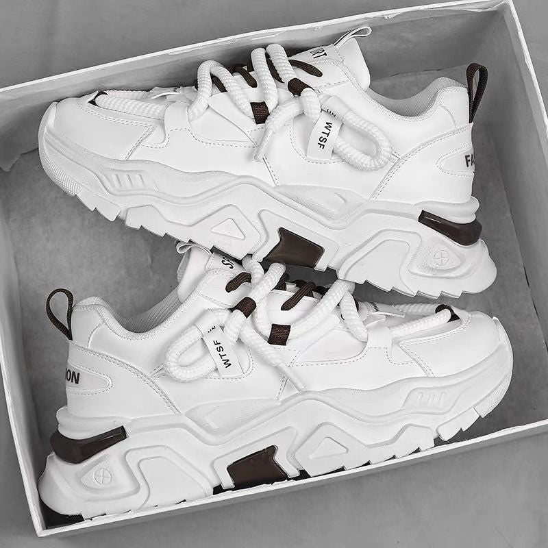 Kvinners Chunky Sneakers Trendy Design 0
