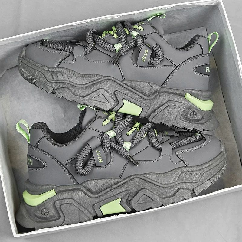 Kvinners Chunky Sneakers Trendy Design 1