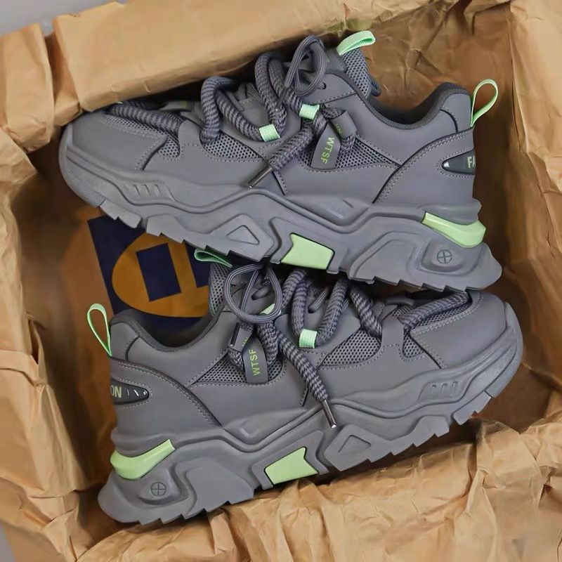 Kvinners Chunky Sneakers Trendy Design 3