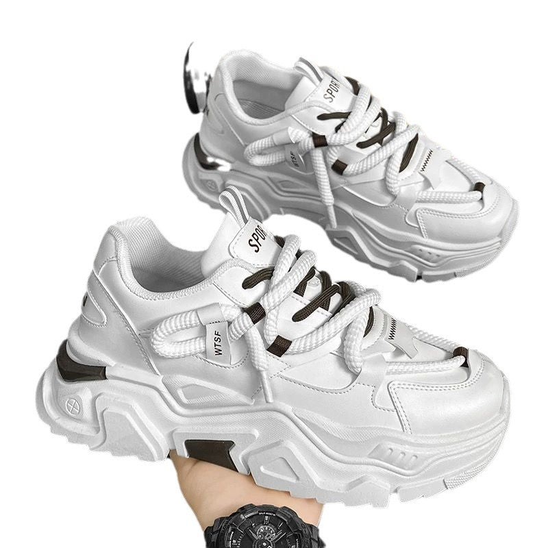 Kvinners Chunky Sneakers Trendy Design 4