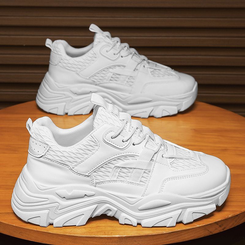Kvinners Chunky Sneakers med Sklisikker Såle 4
