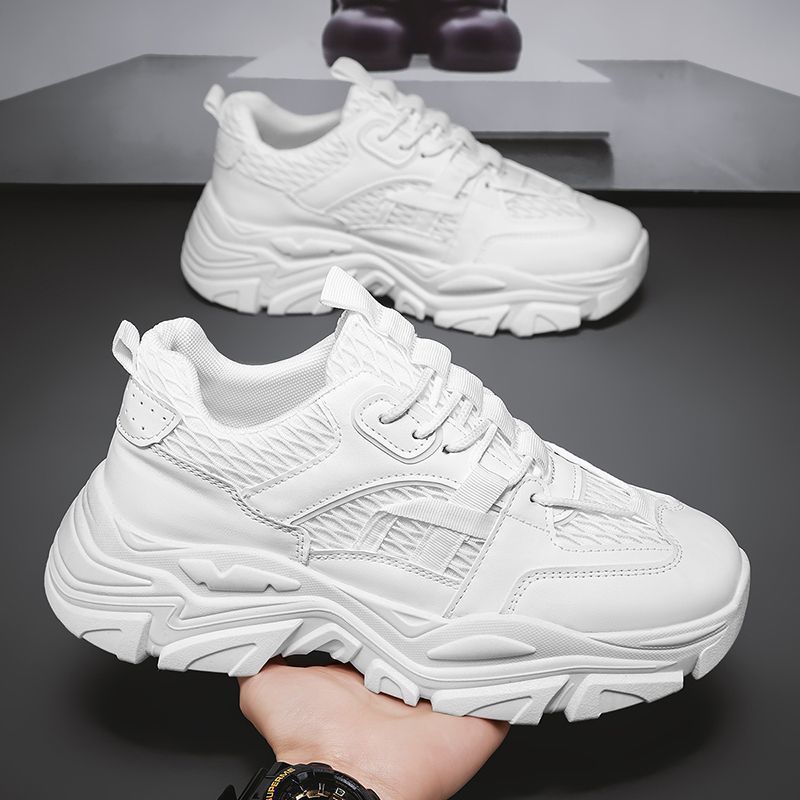 Kvinners Chunky Sneakers med Sklisikker Såle 6