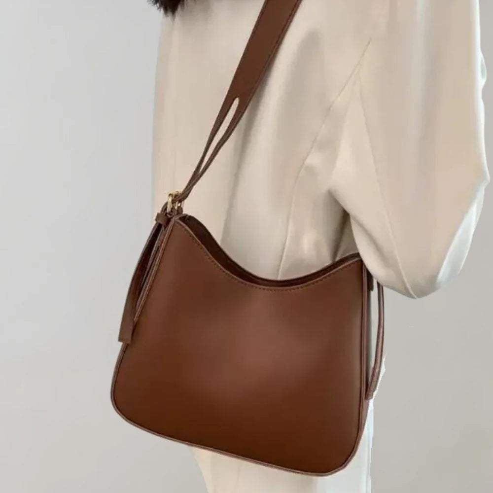 Kvinners Crossbody-veske Strukturert Design 0