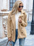 Kvinners Faux Fur Jakke Elegant Myk og Komfortabel 7