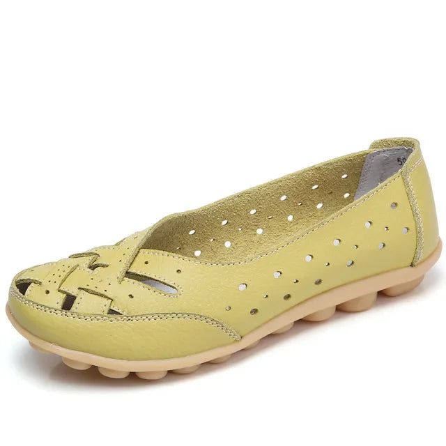Kvinners Flate Sko Loafers 11
