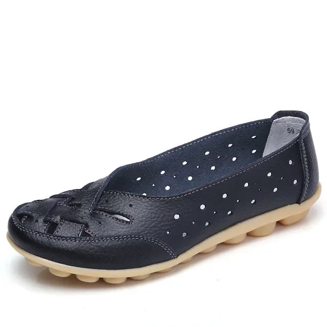 Kvinners Flate Sko Loafers 12