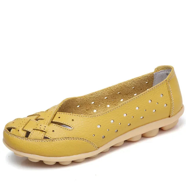 Kvinners Flate Sko Loafers 9