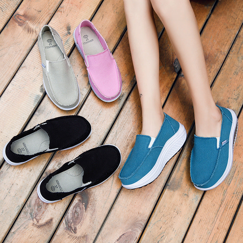 Kvinners Fritidssko Slip-on med Fleksibel Design 1