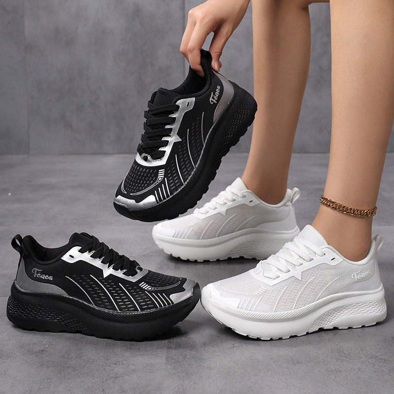Kvinners Fritidssneakers Pustende Design 1