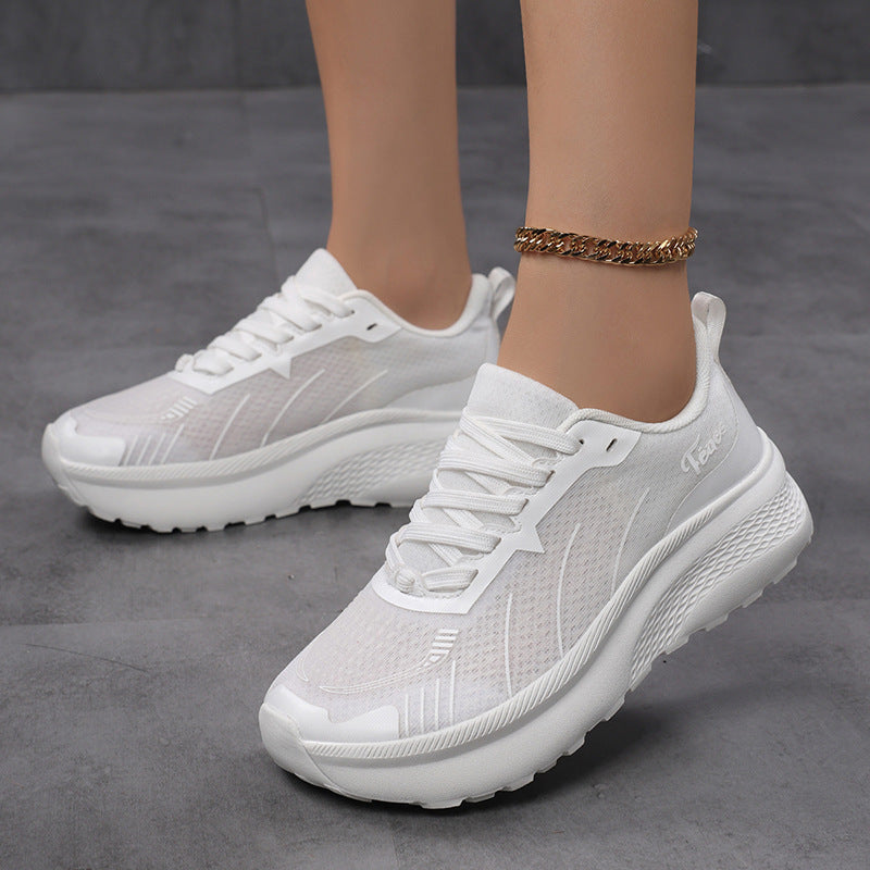 Kvinners Fritidssneakers Pustende Design 3