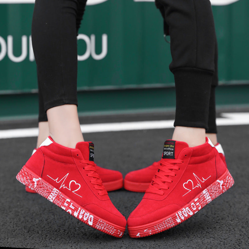 Kvinners High-Top Sneakers Unik Design 3
