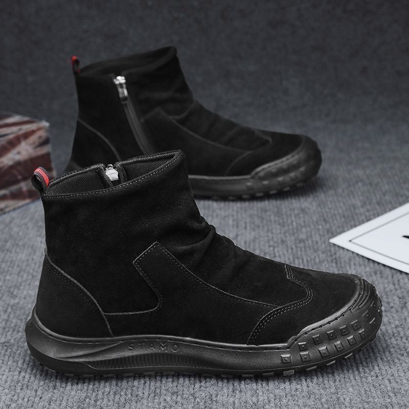 Kvinners High-Top Støvletter med Unik Design 1