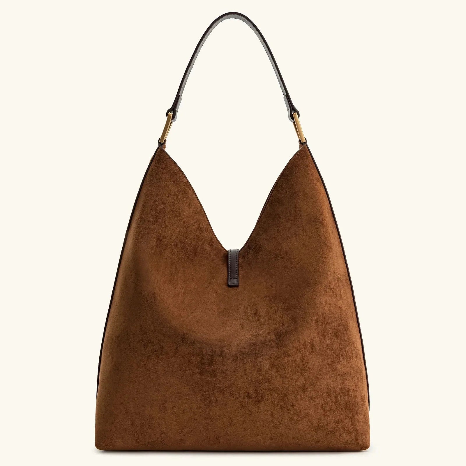 Kvinners Hobo Bag med Snøredetaljer 2