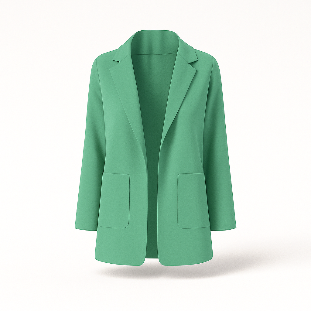 Kvinners Høstblazer Kaki 13