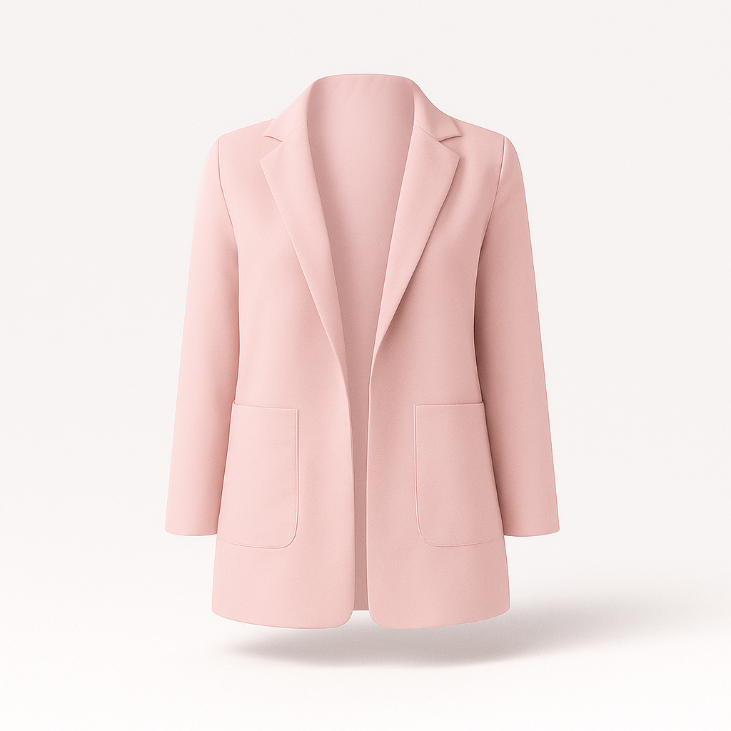 Kvinners Høstblazer Kaki 3