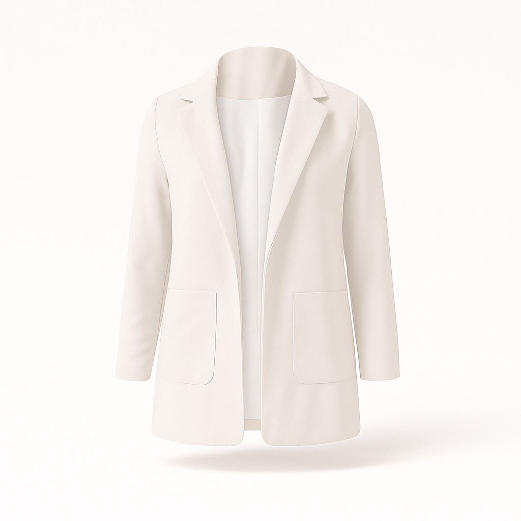 Kvinners Høstblazer Kaki 4