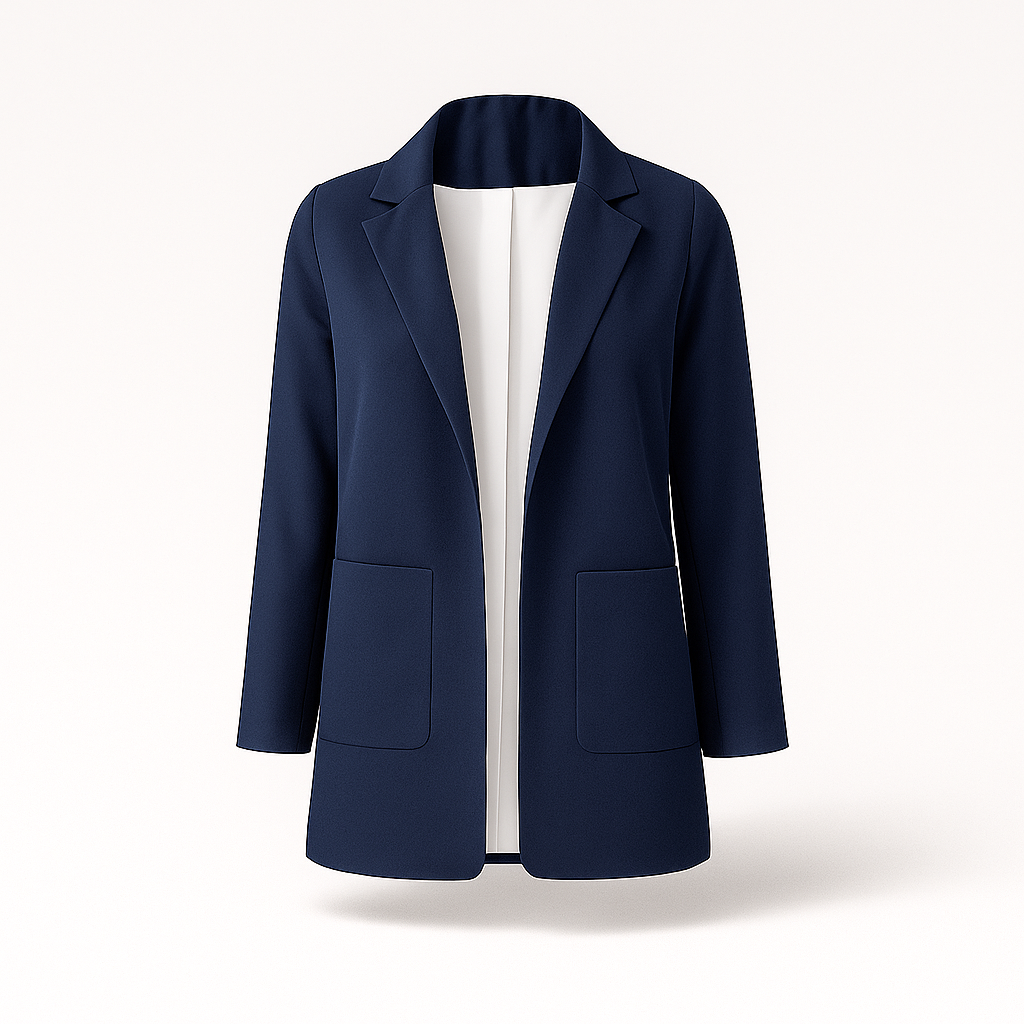 Kvinners Høstblazer Kaki 9