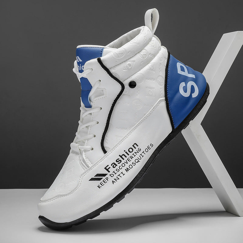 Kvinners Høye Sneakers Sporty Design 1