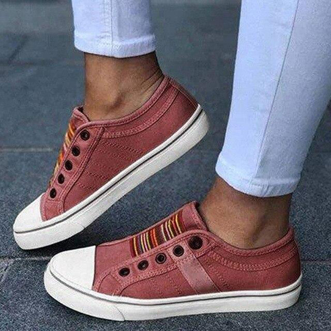Kvinners Joggesko Lavtopp Trendy Stil 3