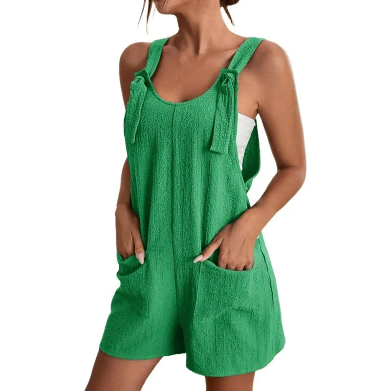 Kvinners Jumpsuit Løs Bred Leg 7