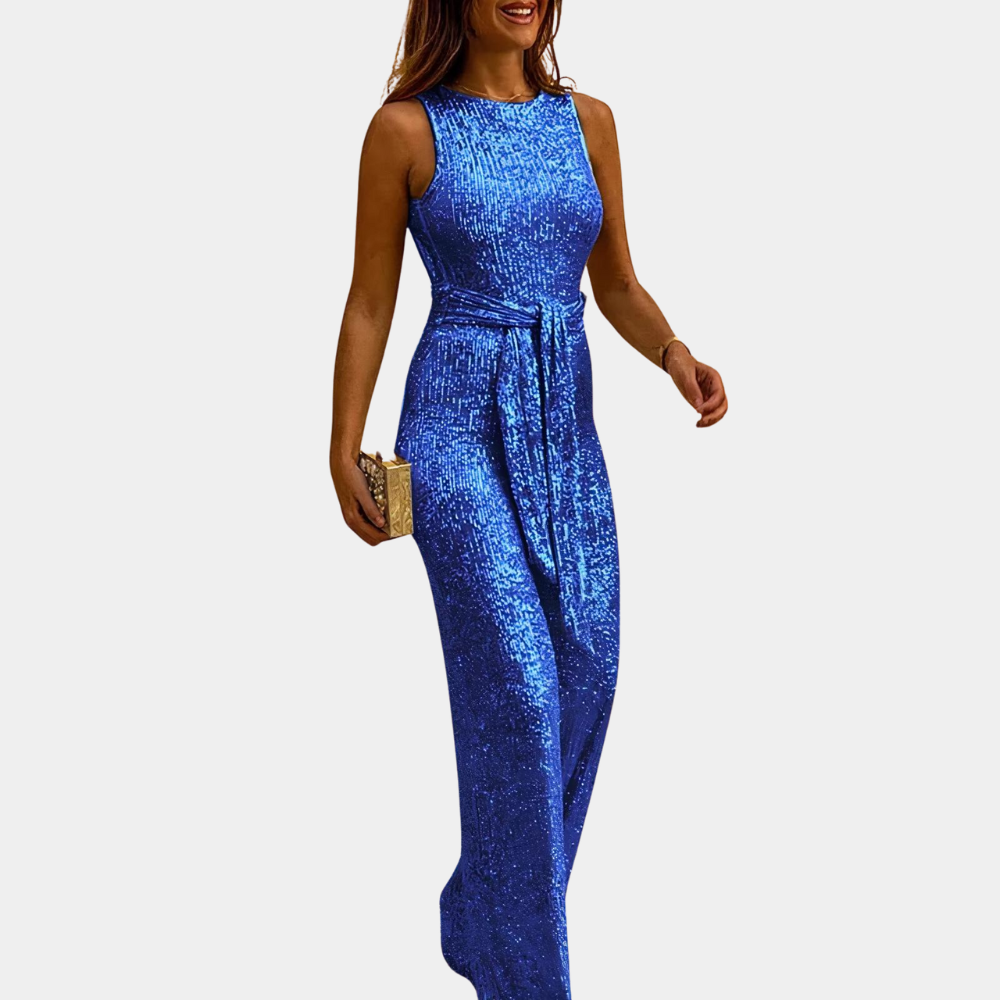 Kvinners Jumpsuit Med Paljetter Glamour 3