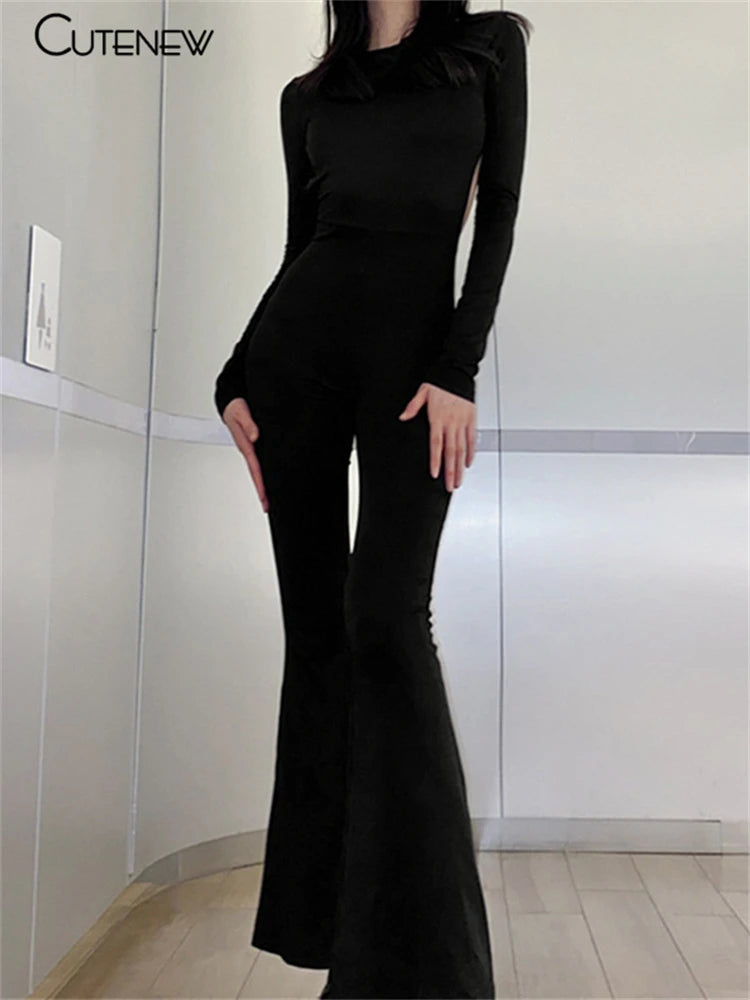 Kvinners Jumpsuit med Brede Ben 7