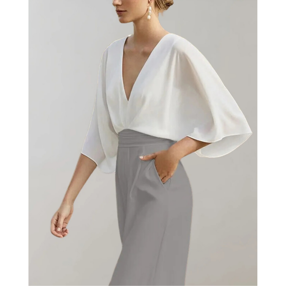 Kvinners Jumpsuit med Elegant Snitt 8