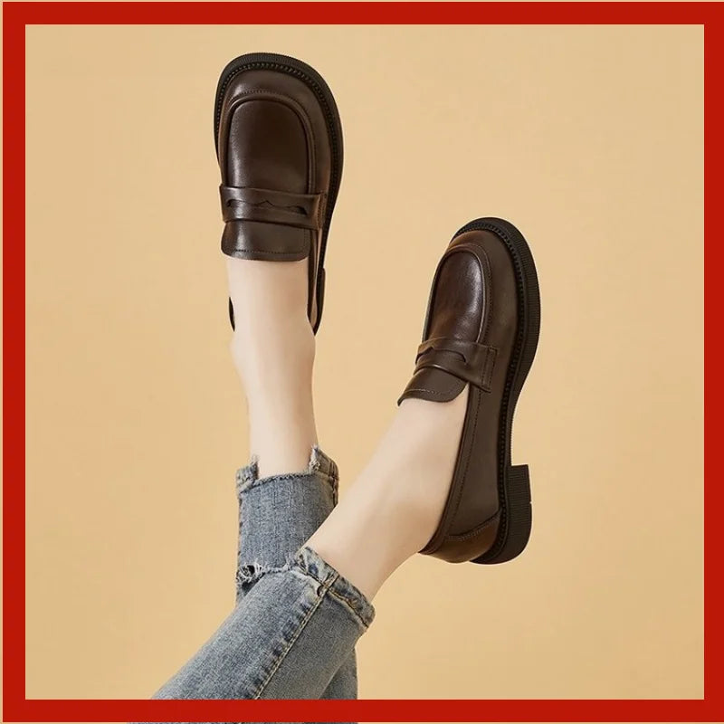 Kvinners Komfortable Loafers med Minimalistisk Design 7
