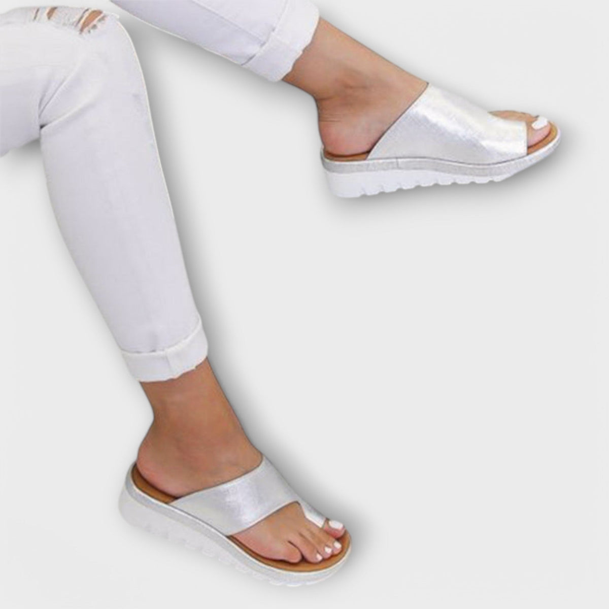 Kvinners Komfortable Sandaler med Justerbare Stropper 5