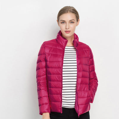 Kvinners Lett Dunjakke Urban Stil 5