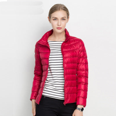 Kvinners Lett Dunjakke Urban Stil 6