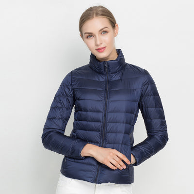 Kvinners Lett Dunjakke Urban Stil 8