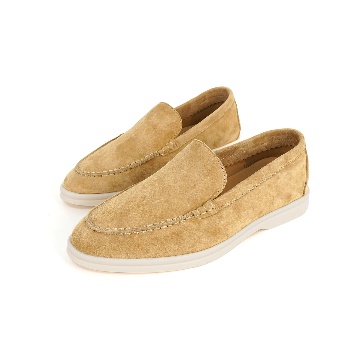 Kvinners Loafers Flate Gåsko 12