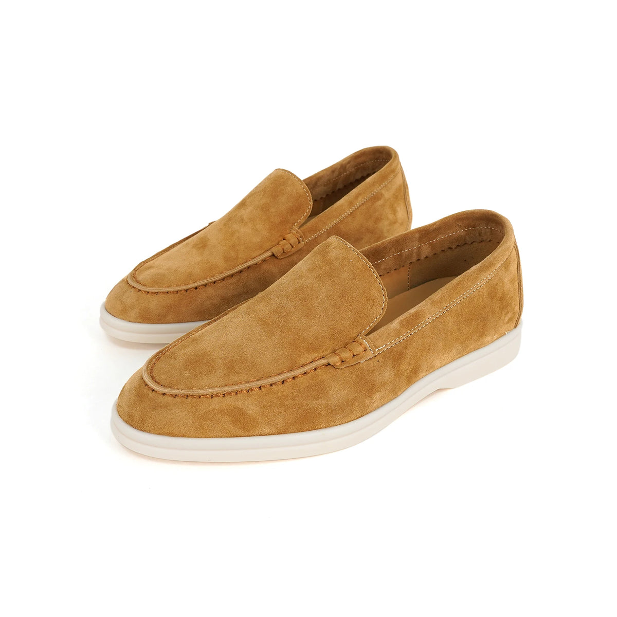Kvinners Loafers Flate Gåsko 14