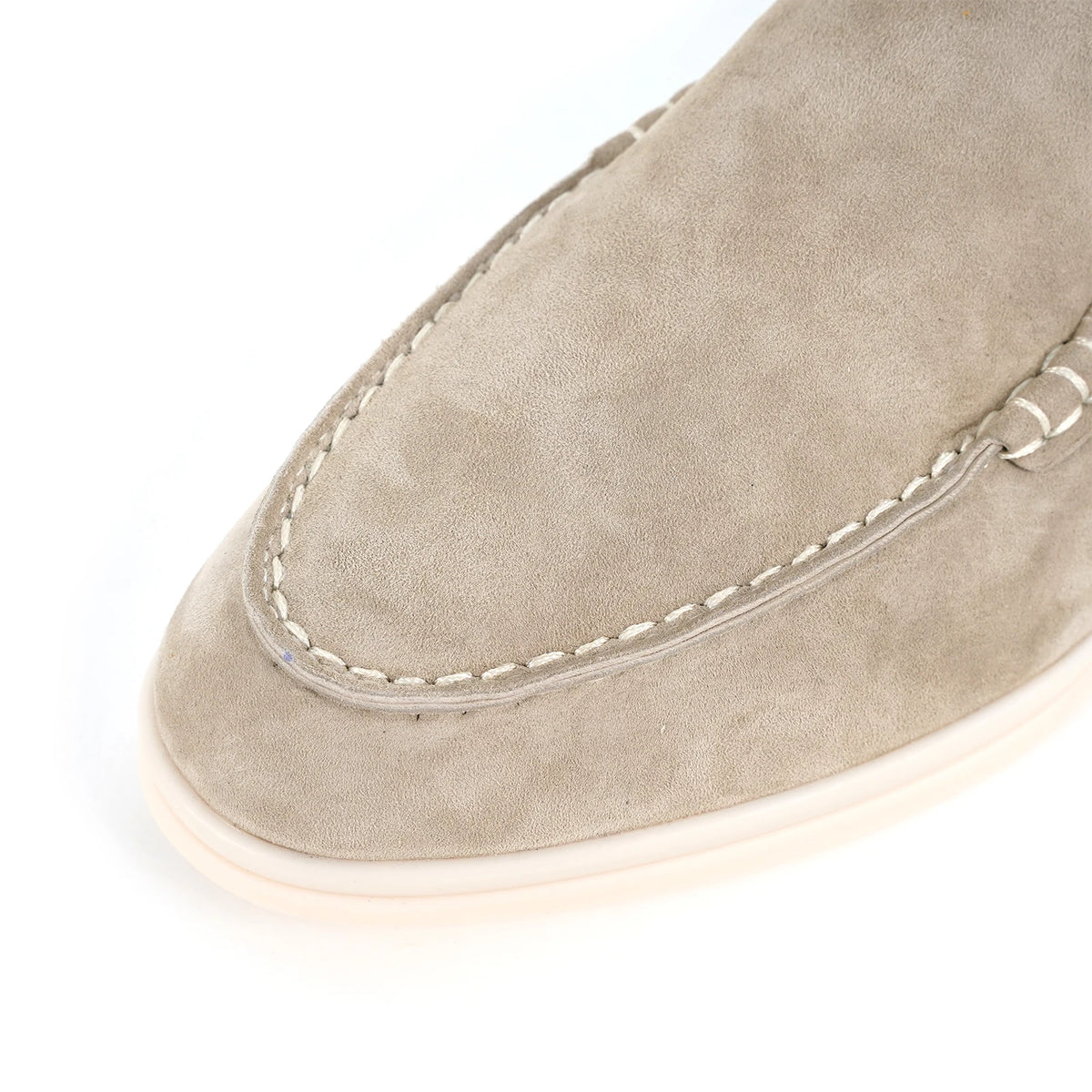 Kvinners Loafers Flate Gåsko 4