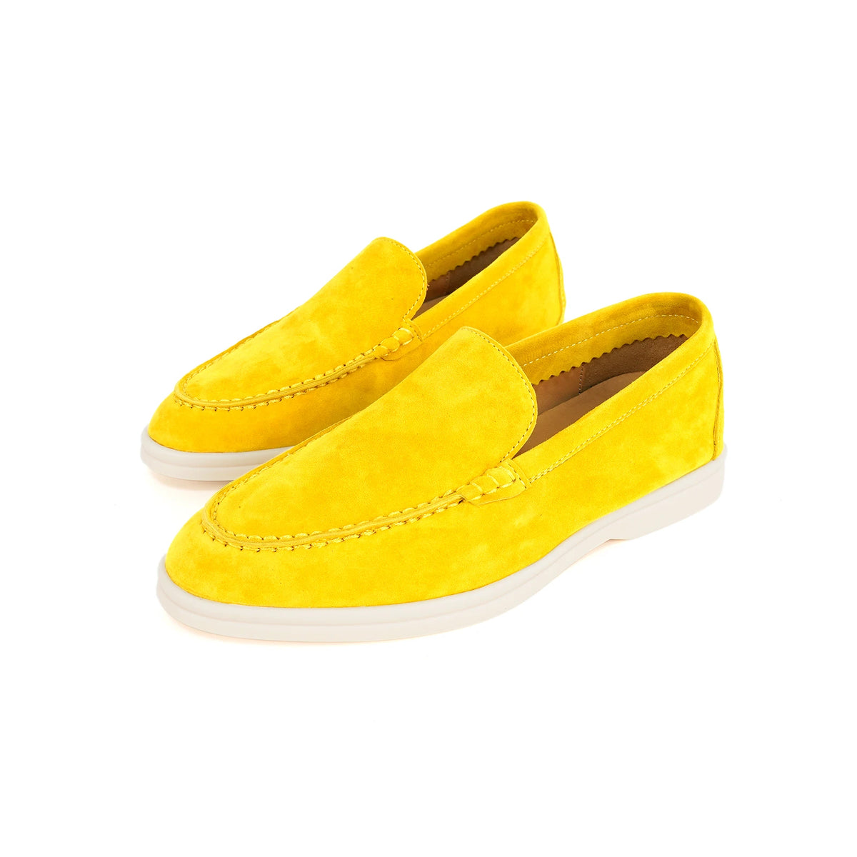 Kvinners Loafers Flate Gåsko 6