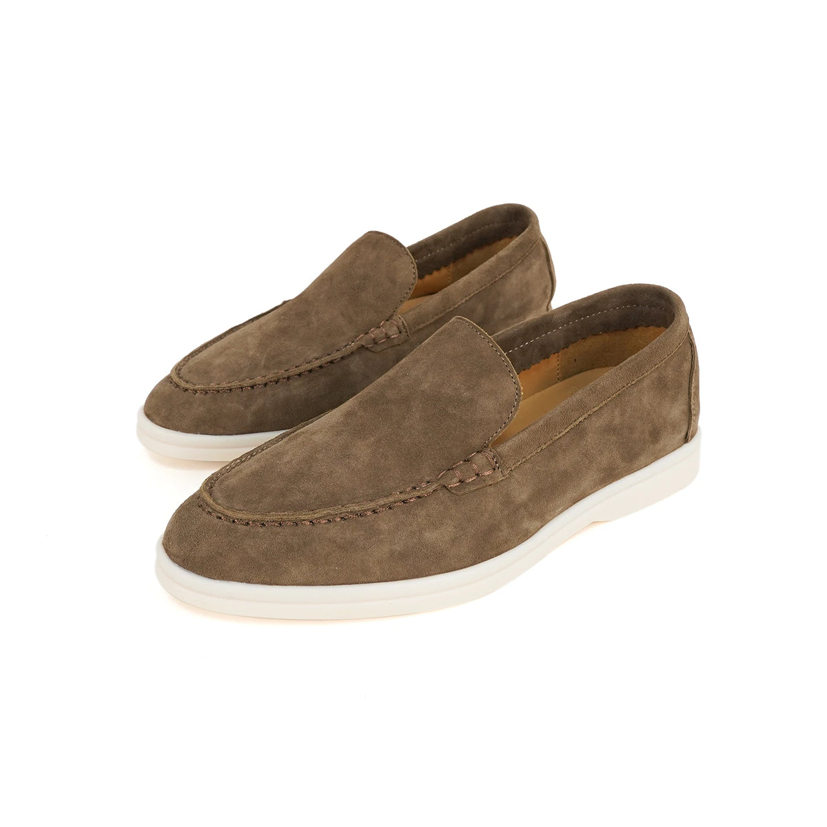 Kvinners Loafers Flate Gåsko 7