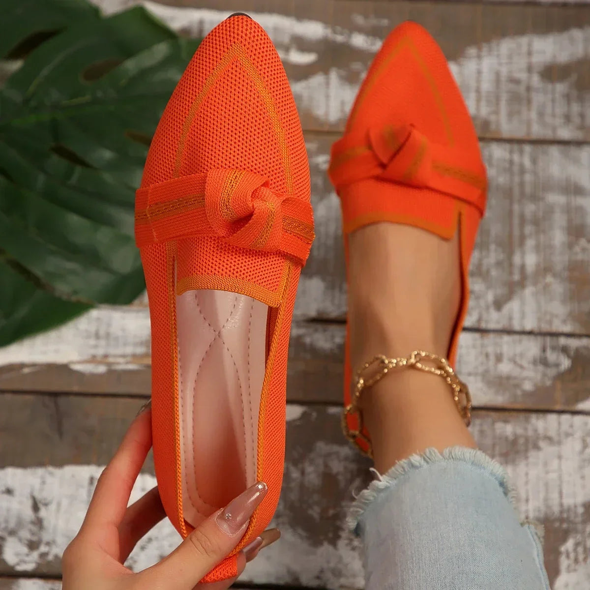 Kvinners Loafers Uformell Stil 5