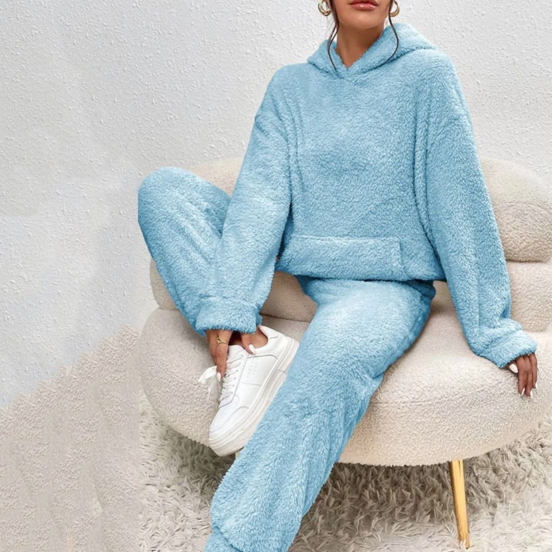 Kvinners Loungewear Sett med Hette 0