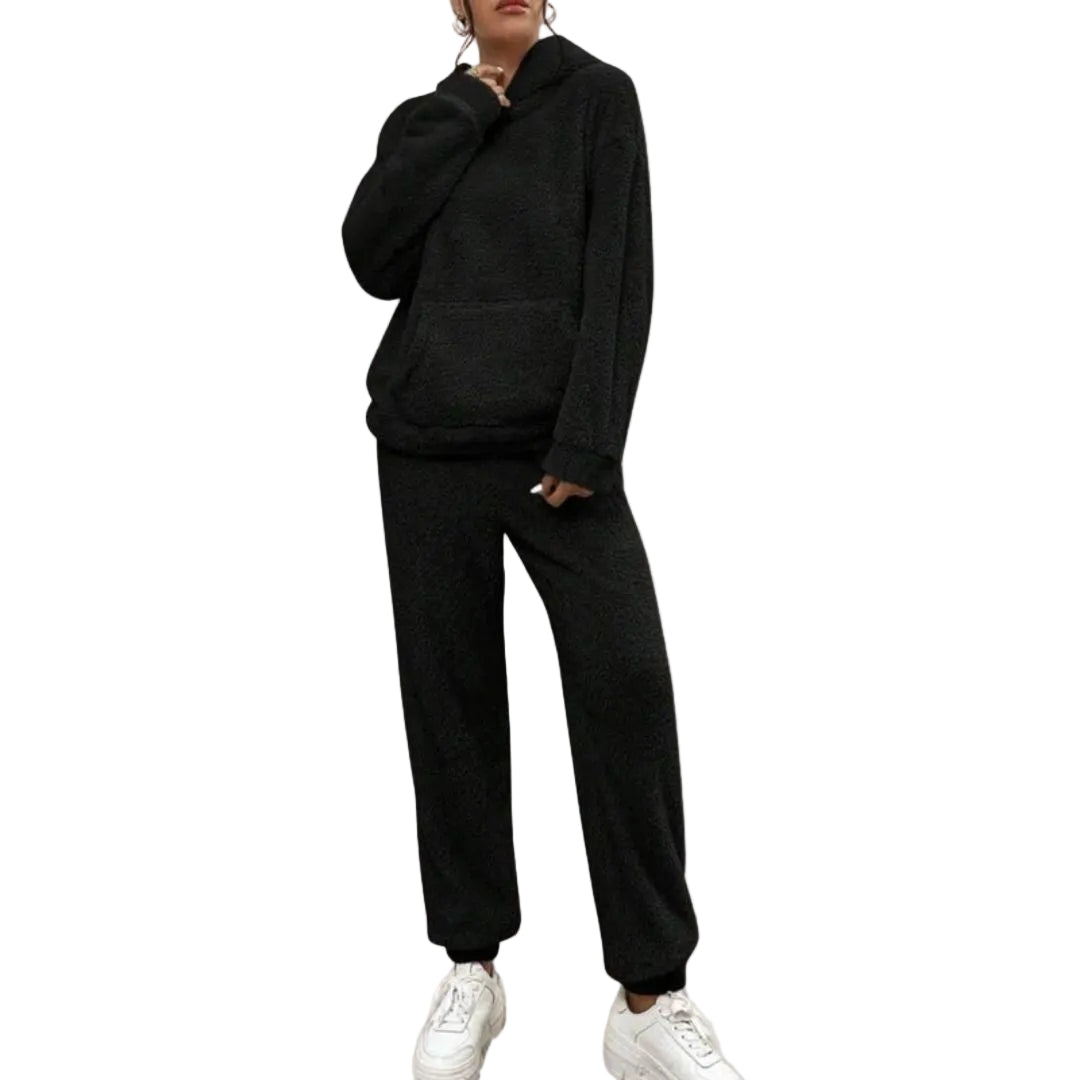 Kvinners Loungewear Sett med Hette 7